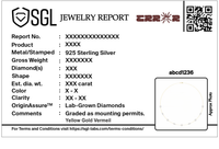 Diamond Drift - Lab Diamond Necklace