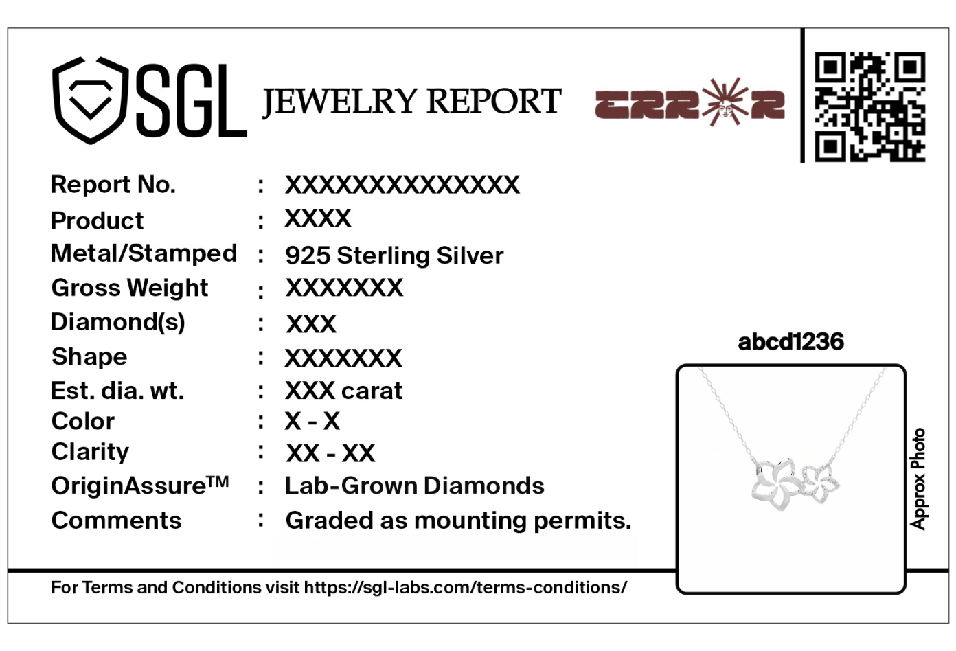Bloom Pair- Lab Diamond Pendant