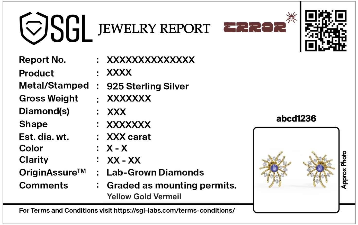 Starburst - Lab Diamond Earrings