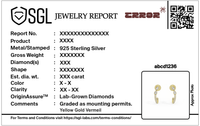 Sway - Lab Diamond Earrings