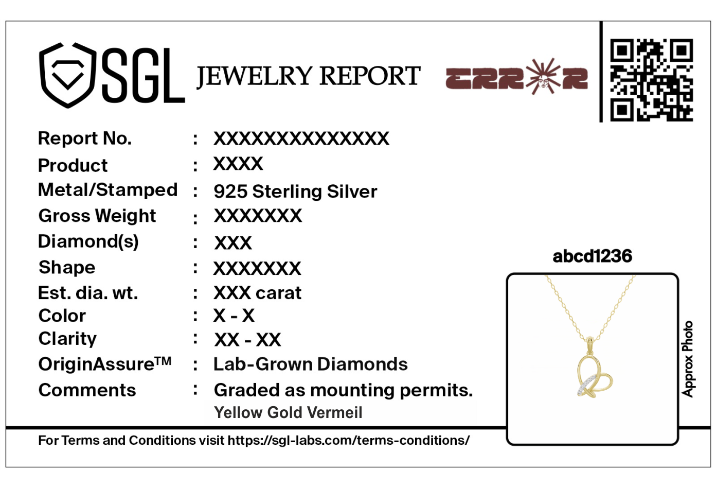 Heart Knot- Lab Diamond Pendant