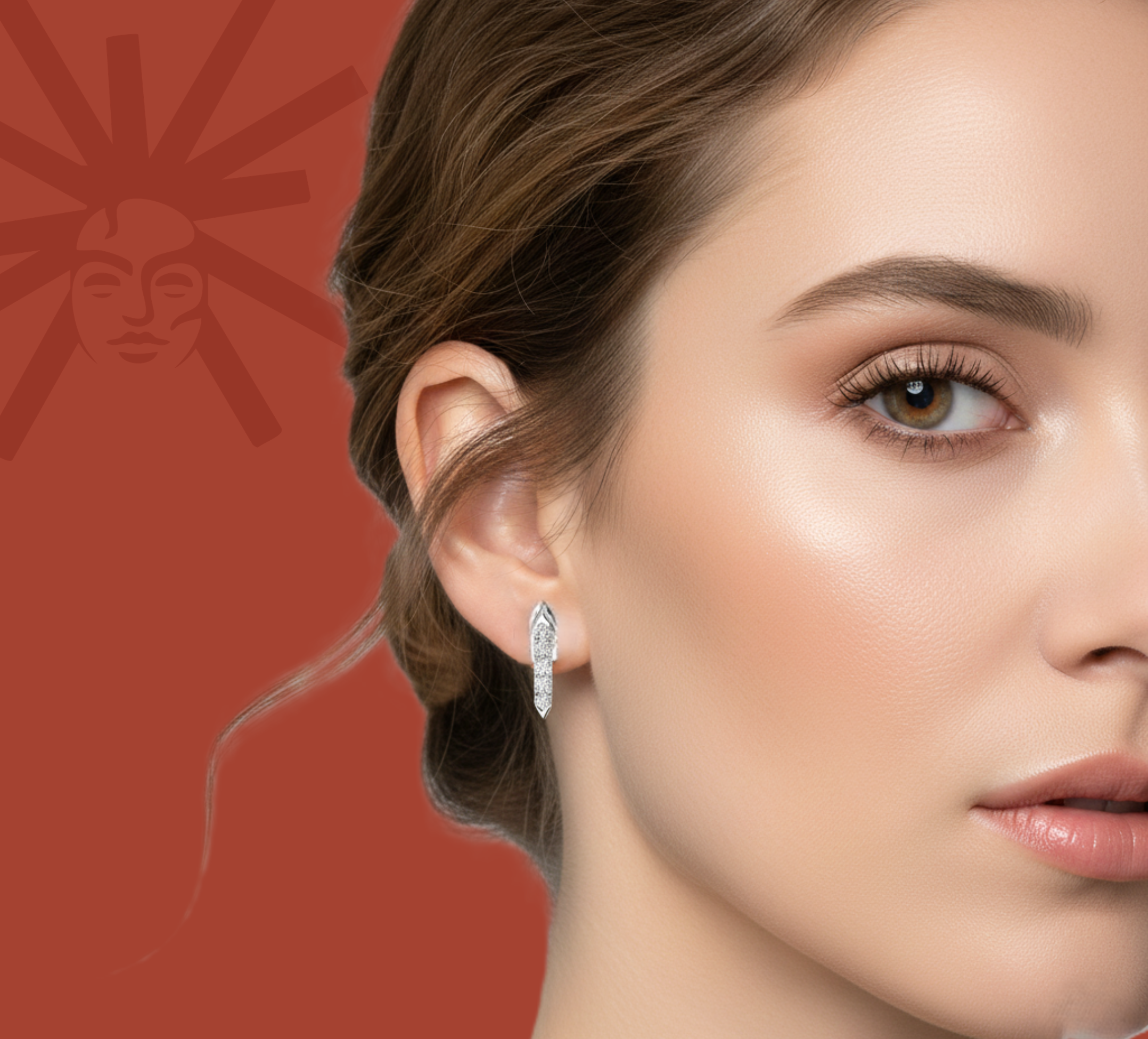 Lineage Studs  -Lab Diamond Earrings