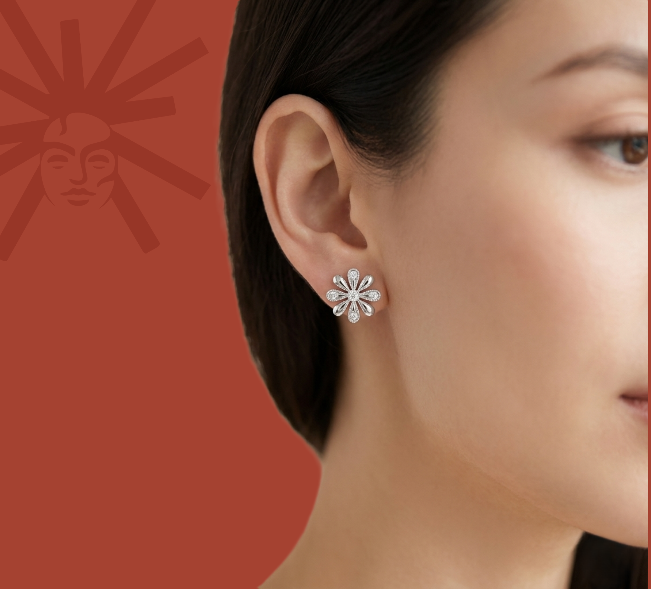 Daisy - Lab Diamond Earrings