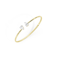 Luna Flexcuff 1.115 Lab Grown Diamond Bracelet