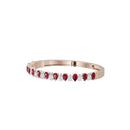 Rosy Rush wristband 3.1 Carat Lab Grown Diamond Bracelet