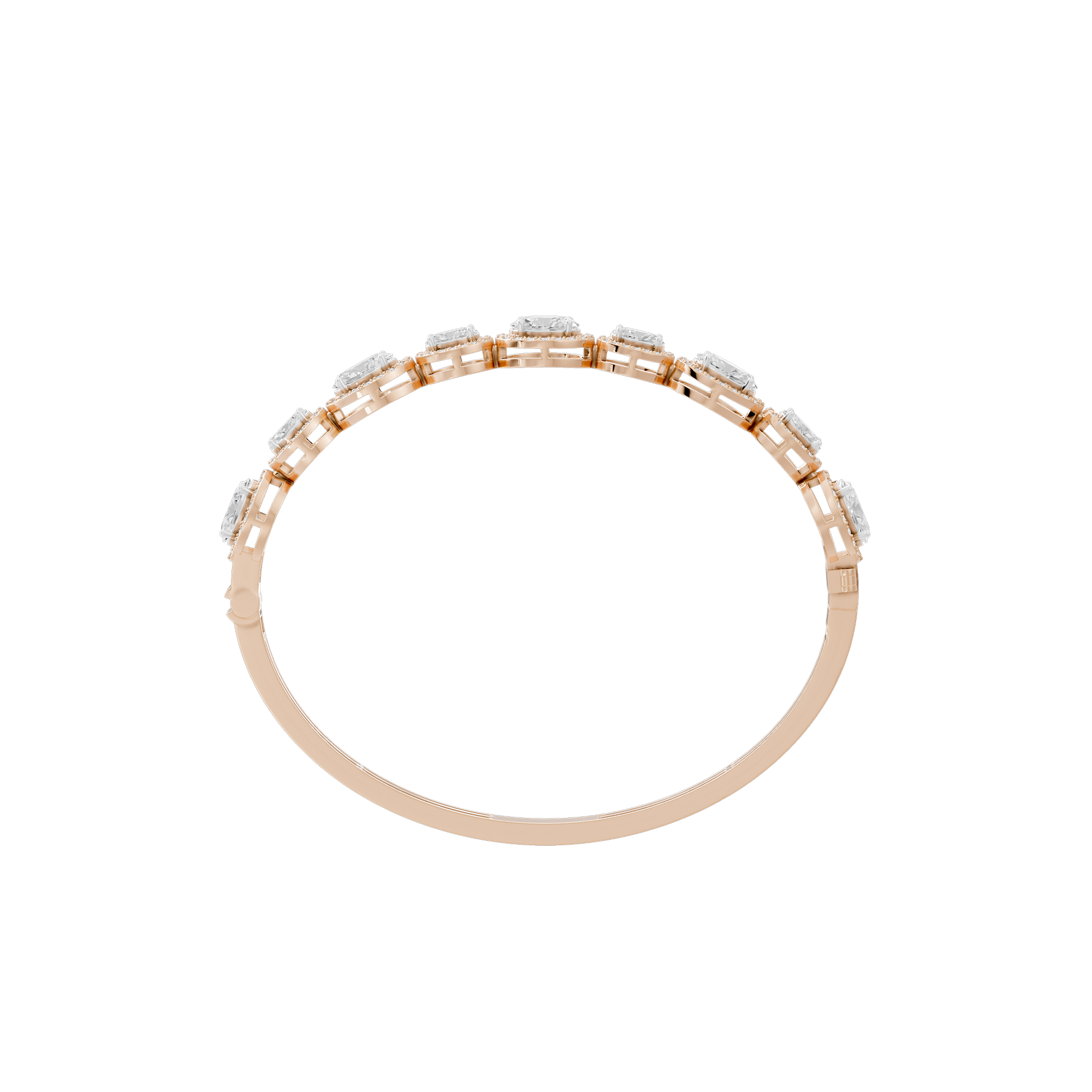 Dual Glow 5.273 Carat Lab Grown Diamond Bracelet
