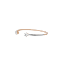 Open Vow Flexcuff 2.107 Lab Grown Diamond Bracelet