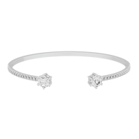 Open Vow Flexcuff 2.107 Lab Grown Diamond Bracelet