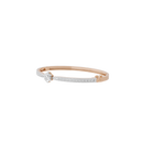 Center Flash Wristband 3.032 Carat Lab Grown Diamond Bracelet