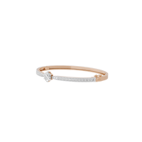 Center Flash Wristband 3.032 Carat Lab Grown Diamond Bracelet