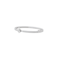 Center Flash Wristband 3.032 Carat Lab Grown Diamond Bracelet