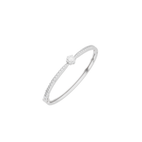 Center Flash Wristband 3.032 Carat Lab Grown Diamond Bracelet