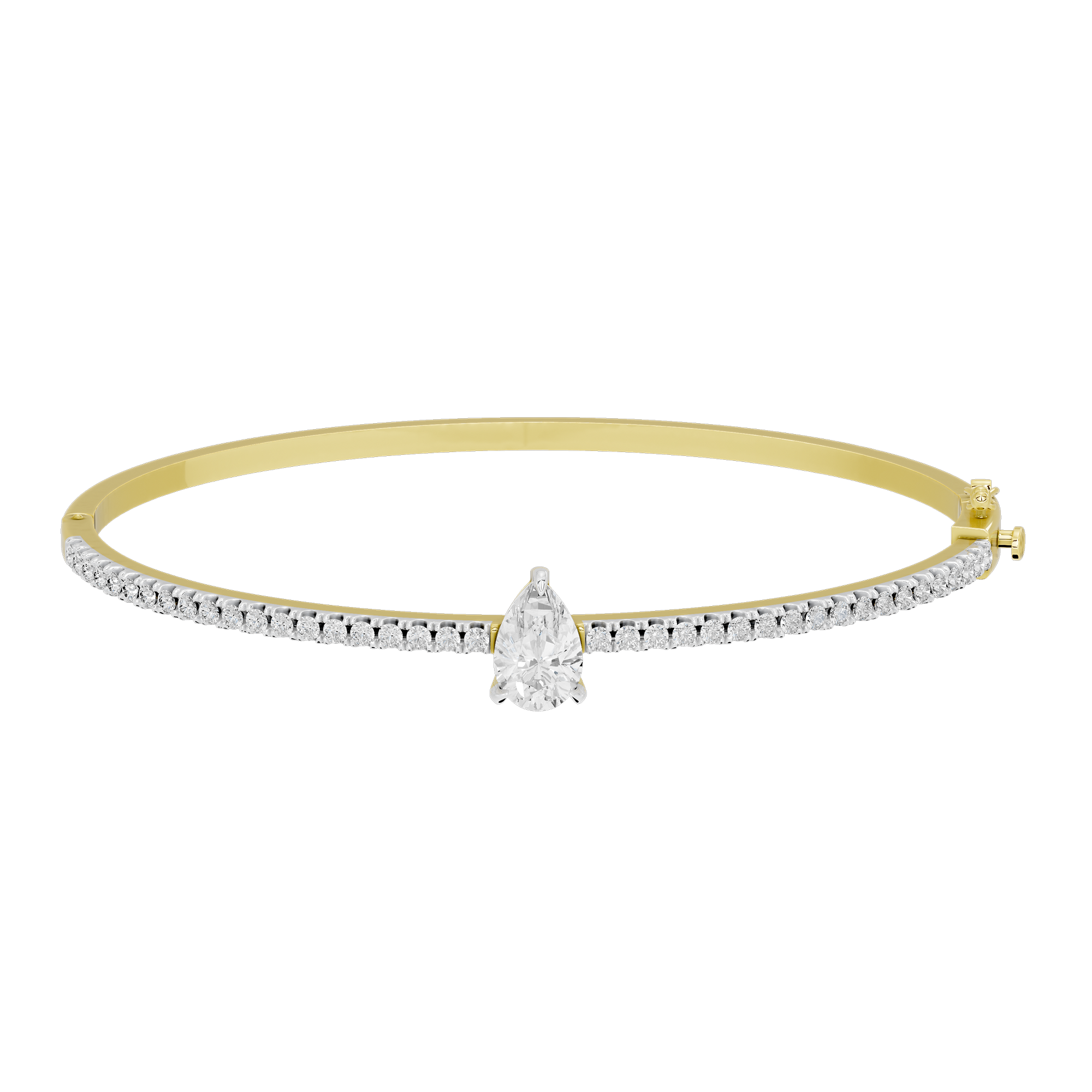 Drama Drop wristband 1.779 Carat Lab Grown Diamond Bracelet