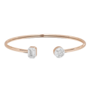 Glow Mates flexcuff 2.19 Carat Lab Grown Diamond Bracelet