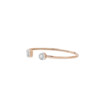 Glow Mates flexcuff 2.19 Carat Lab Grown Diamond Bracelet