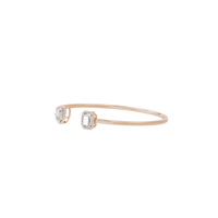 Duo Dash flexcuff 1.531 Carat Lab Grown Diamond Bracelet