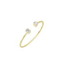 Duo Dash flexcuff 1.531 Carat Lab Grown Diamond Bracelet