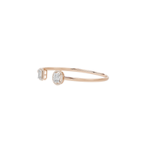 Just a pair flexcuff 2.009 Carat Lab Grown Diamond Bracelet