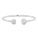 Just a pair flexcuff 2.009 Carat Lab Grown Diamond Bracelet
