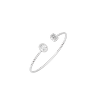 Just a pair flexcuff 2.009 Carat Lab Grown Diamond Bracelet