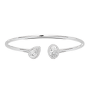 Dual Vibe flexcuff 2.266 Carat Lab Grown Diamond Bracelet