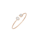 Double Dazz flexcuff 2.324 Carat Lab Grown Diamond Bracelet