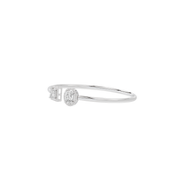 Double Dazz flexcuff 2.324 Carat Lab Grown Diamond Bracelet