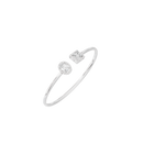 Double Dazz flexcuff 2.324 Carat Lab Grown Diamond Bracelet