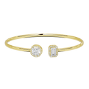 Moon Pop flexcuff 2.004 Carat Lab Grown Diamond Bracelet