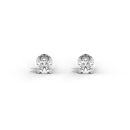Single Serve Solitaire 1.073 Carat Lab Grown Diamond Stud Earrings -