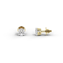 Single Serve Solitaire 1.073 Carat Lab Grown Diamond Stud Earrings -