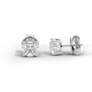 Babe Stud Solitaire 4.16 Carat Lab Grown Diamond Stud Earrings