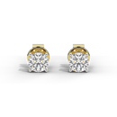 Babe Stud Solitaire 4.16 Carat Lab Grown Diamond Stud Earrings