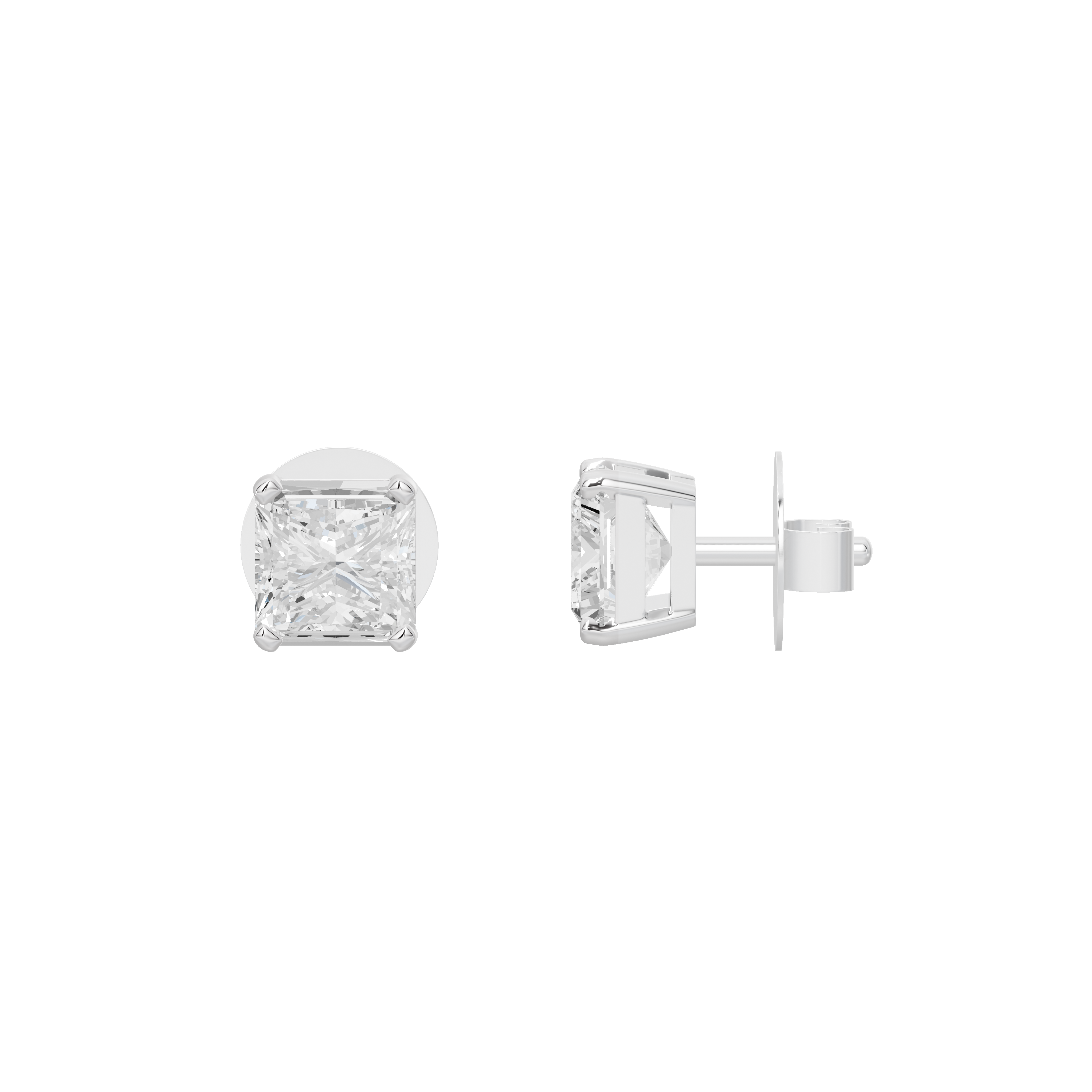 Raya Stud Lab Diamond Earrings