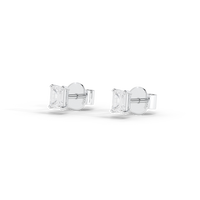 Studded Up Solitaire 0.52 Carat Lab Grown Diamond Stud Earrings