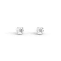 Studded Up Solitaire 0.52 Carat Lab Grown Diamond Stud Earrings