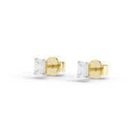 Studded Up Solitaire 0.52 Carat Lab Grown Diamond Stud Earrings