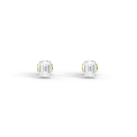 Studded Up Solitaire 0.52 Carat Lab Grown Diamond Stud Earrings