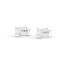 Solo Glow Solitaire 2.228 Carat Lab Grown Diamond Stud Earrings