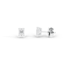 Solo Glow Solitaire 2.228 Carat Lab Grown Diamond Stud Earrings