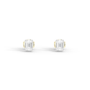 Solo Glow Solitaire 2.228 Carat Lab Grown Diamond Stud Earrings