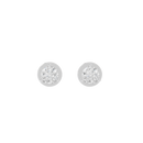 One Hit solitaire 1.465 Carat Lab Grown Diamond Stud Earrings