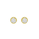 One Hit solitaire 1.465 Carat Lab Grown Diamond Stud Earrings