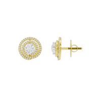 Icy Intentions 1.378 Carat Lab Grown Diamond Stud Earrings