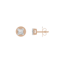 Trill Thrilled Solitaire 0.387 Carat Lab Grown Diamond Stud Earrings