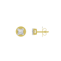 Trill Thrilled Solitaire 0.387 Carat Lab Grown Diamond Stud Earrings