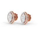 Marq My Words Helo 0.556 Carat Lab Grown Diamond Earrings