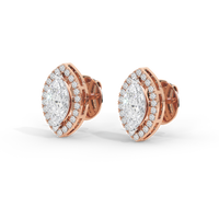 Marq My Words Helo 0.556 Carat Lab Grown Diamond Earrings