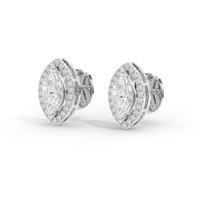 Marq My Words Helo 0.556 Carat Lab Grown Diamond Earrings