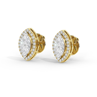 Marq My Words Helo 0.556 Carat Lab Grown Diamond Earrings